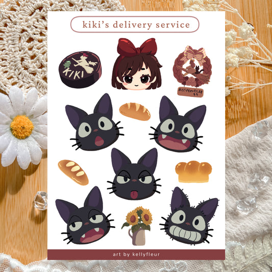 Kiki's Delivery Service Matte Sticker Sheet